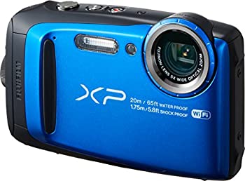 【中古】FUJIFILM デジタルカメラ XP120 ブルー 防水 FX-XP120BL｜COCOHOUSE