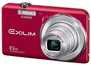 【中古】(非常に良い)CASIO デジタルカメラ EXILIM 広角26mm 光学6倍ズーム EX-ZS29RD レッド｜COCOHOUSE