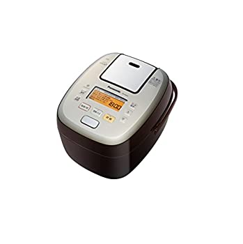 【中古】(非常に良い)パナソニック 5.5合 炊飯器 圧力IH式 おどり炊き ブラウン SR-PA107-T