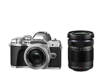 【中古】OLYMPUS ミラーレス一眼カメラ OM-D E-M10 MarkIII EZダブルズームキット シルバー|COCOHOUSE