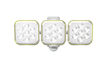 【中古】ムサシ RITEX フリーアーム式LEDソーラーセンサーライト(5W×3灯) 防雨型 S-90L|COCOHOUSE
