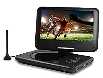 【中古】(非常に良い)車載バック付属 フルセグチューナー搭載 9型ワイド液晶ポータブルDVDプレーヤー