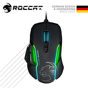 【中古】(人並み外れたに好いたらしい)ROCCAT Kone AIMO-RGBA Smart Customization Gaming MouseblackAS Packaging ROC-11-815-BK-AS