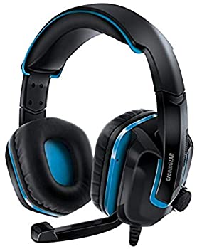 【中古】dreamGEAR GRX-440 PS4用 ゲームヘッドセット ブラック／ブルー