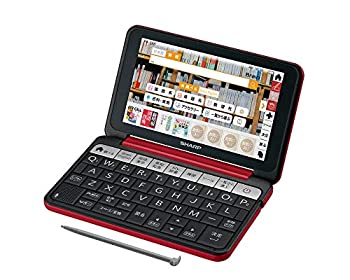 【中古】(未使用品)シャープ カラー電子辞書 Brain 高校生モデル レッド系 2018年春モデル PW-SH5-R｜COCOHOUSE 25,004円
