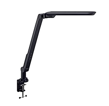 【中古】パナソニック LED学習机ともし火 クランプタイプ うす暗い薄墨色 SQ-LC518-K