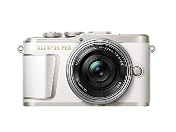 【中古】(非常に良い)OLYMPUS ミラーレス一眼カメラ PEN E-PL9 レンズキット ホワイト｜COCOHOUSE