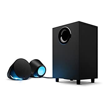 【中古】Logicool G ゲーミング スピーカー G560 ブラック PC スピーカー 4台接続 LIGHTSYNC RGB