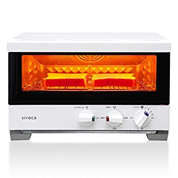 【中古】シロカ プレミアムオーブントースター すばやき(2枚) ST-2A251 白いこと [1分で御前上等乾杯／ノン飛球膳立て／コンベクション／オーヴン／惣菜
