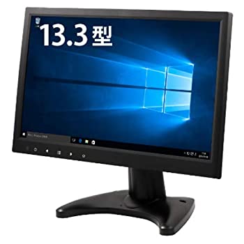 【中古】(非常に良い)ITPROTECH LCD13HVR-IPS 13.3型フルHD IPS液晶モニタ HDMIx2／VGA／AV入力、メディアプレーヤー機能｜COCOHOUSE