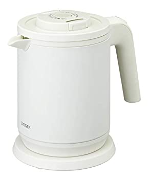 【中古】タイガー 電気ケトル 0.8L マットホワイトTIGER 蒸気レスわく子 PCK-A080WM