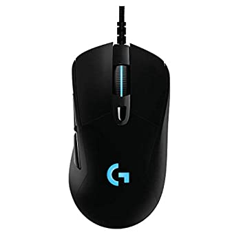 【中古】(人並み外れたに好いたらしい)Logicool ロジクール ゲーミングマウス G403h 黒いこと HERO 16K 検知器 エルゴノミクス RGB 6個放送番組名取り草 国内置き目品 2年歳製造業者保