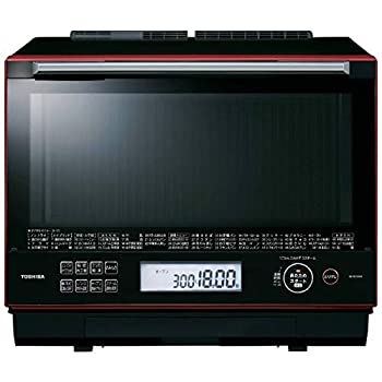【中古】(非常に良い)東芝 スチームオーブンレンジ 30L グランレッドTOSHIBA 過熱水蒸気オーブンレンジ 石窯ドーム ER-TD3000-R｜COCOHOUSE