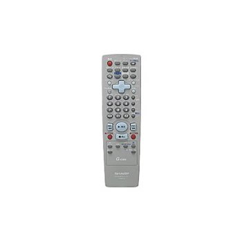(非常に良い)シャープ DVD用リモコン 9HSNA547JD(0046380166)