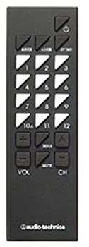 【中古】(非常に良い)audio-technica テレビ専用リモコン ATV-555D BK