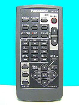 【中古】パナソニック ビデオカメラリモコン N2QAGC000017