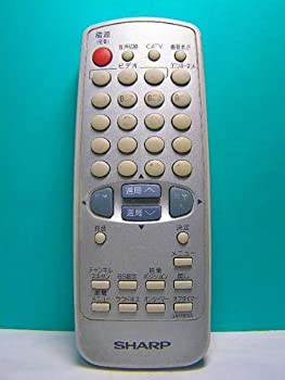 【中古】シャープ テレビリモコン GA116SA 蓋無|COCOHOUSE
