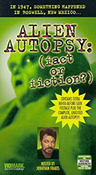 【中古】Alien Autopsy: Fact Or Fiction [VHS]画像
