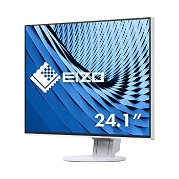 【中古】FlexScan 61糎（24.1）型色合い液晶管する FlexScan EV2456 白いこと