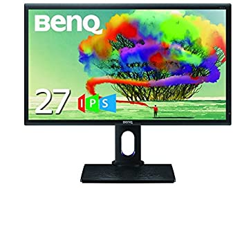 【中古】(非常に良い)BenQ デザイナーズ モニター ディスプレイ PD2700Q 27インチ／WQHD／IPS／DisplayPort／sRGB 100%カバー／webデザイン・閲覧用