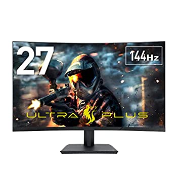 【中古】プリンストン ULTRA PLUS ゲーミングモニター 曲面ディスプレイ 27型ワイド (フルHD／144Hz／FreeSync／DisplayPort｜COCOHOUSE