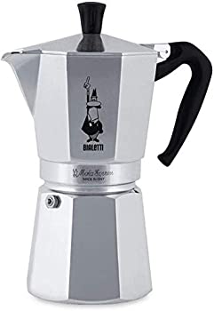 【中古】(人並み外れたに似つかわしい)BIALETTI(ビアレッティ)直火式 モカ抽出エキス押し付ける 12優勝杯 1166 しろがね色