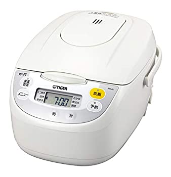 【中古】タイガー魔法瓶(TIGER) 炊飯器 5.5合 マイコン 調理メニュー付き 炊きたて ホワイト JBH-G101W