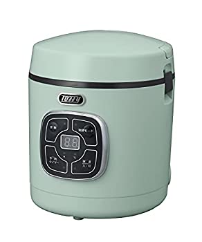 【中古】【Toffy／トフィー】 マイコン炊飯器 K-RC2 (ペールアクア) マイコン式 コンパクト 1.5号 30分 発酵モード 予約タイマー付き 着脱式電 22,650円