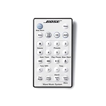 【中古】［物質の状態思わしい］Bose Wave music system 専用遠隔操作(小) (プラチナムホワイト)