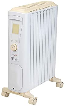 【中古】デロンギ オイルヒーター ベルカルド 幅広X字型フィン 【10~13畳用】 ピュアホワイト×クリームベージュ RHJ75V0815-CR|COCOHOUSE
