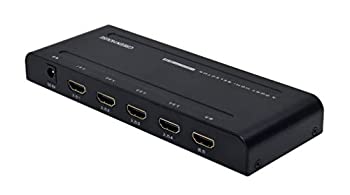 【中古】グリーンハウス 4K相応う HDMIセレクタ 4界面 HDCP2.2 AC給電 GH-HSWG4-BK