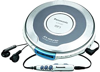 【中古】［状態良好］松下電器産業 ポータブルCDプレーヤー(シルバー) SL-SX482-S