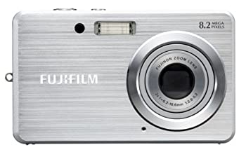 【中古】(人並み外れたに好いたらしい)FUJIFILM デジタル写真機 FinePix (ファインピックス) J10 しろがね色 FX-J10S