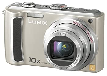 【中古】(人並み外れたに好いたらしい)パナソニック デジタル写真器 LUMIX (ルミックス) しろがね色 DMC-TZ5-S TV・オーディオ・カメラ-デジタルカメラ-コンパクトデジタルカメラ