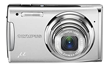 【中古】(人並み外れたに好いたらしい)OLYMPUS デジタル写真機 μ1060 (ミュー) しろがね色 μ1060 SLV