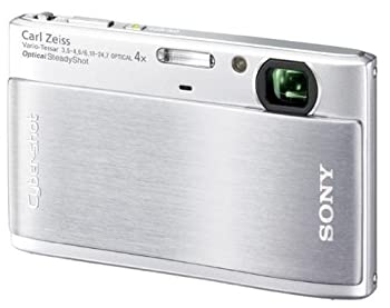 【中古】(人並み外れたに似つかわしい)ソニー SONY デジタル写真機 Cybershot TX1 (1020万絵素／光学x4／デジタルx8／しろがね色) DSC-TX1／S