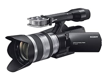 【中古】［物質の状態思わしい］ソニー SONY 水晶体取り替えっこ式デジタル固定ディスクテレビカメラリコーダー VG10 NEX-VG10／B