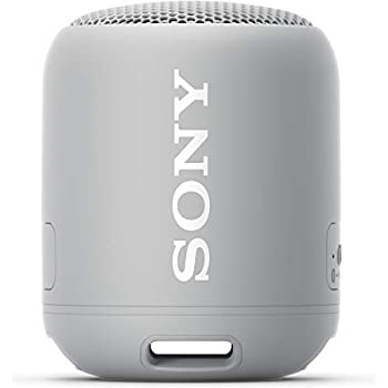 【中古】ソニー ワイヤレスポータブルスピーカー SRS-XB12 : 雨合羽 ／ 防塵 ／ Bluetooth相応う ／ 重低音部模範例 ／ マイクロホン付き添い人／