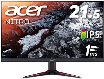 【中古】(非常に良い)Acer ゲーミングモニター Nitro 21.5インチ VG220Qbmiifx IPS 1ms(VRB) 75Hz FPS向き フルHD FreeS｜COCOHOUSE