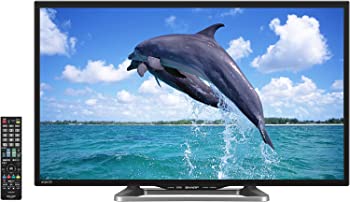 【中古】(非常に良い)シャープ 32V型 AQUOS ハイビジョン 液晶テレビ ブラック 外付HDD対応(裏番組録画) LC-32W25-B
