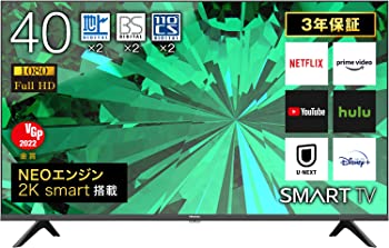 クラシック ハイセンス 40V型 フルハイビジョン 液晶テレビ 40A40G