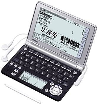 【中古】(非常に良い)CASIO Ex-word 電子辞書 XD-GF6500BS ブラック&times;シルバー 音声対応 120コンテンツ 多辞書総合モデル クイックパレット付き5.7型(横117.0&times;縦66.1mm)タッチパネ｜COCOHOUSE 15,943円