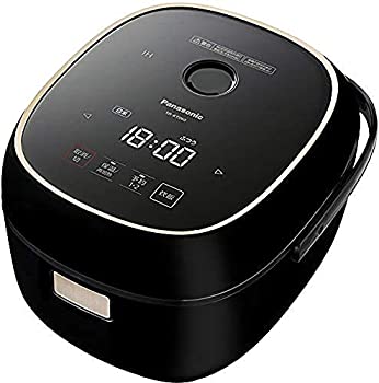 【中古】(人並み外れたに似つかわしい)パナソニック 炊飯器 3.5合 一人暮らし IH 平ったい上面 黒いこと SR-KT060-K
