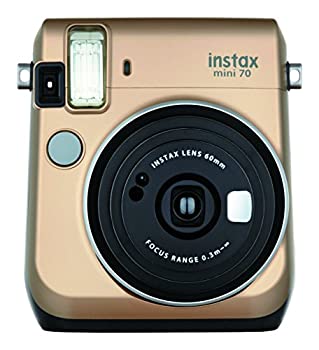【中古】(未使用品)FUJIFILM インスタントカメラ チェキ instax mini 70 ゴールド INS MINI 70N GOLD|COCOHOUSE