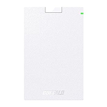 【中古】BUFFALO USB3.1(Gen.1)相応う 携帯型HDD 判定基準模範例 白いこと 2結核症 固定ディスク-PCG2.0U3-GWA パソコン・周辺機器-その他