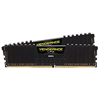 【中古】(未使用品)CORSAIR DDR4-3600MHz デスクトップPC用 メモリモジュール VENGEANCE LPX シリーズ 16GB [8GB×2