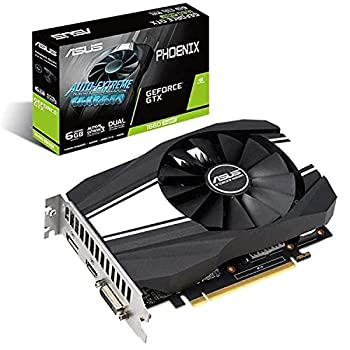 非常に良い)ASUS NVIDIA GeForce GTX 1660S 搭載 シングルファンモデル