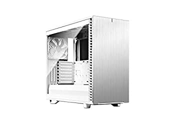 【中古】(未当て嵌める品)Fractal Design Define 7 White TG 真っただ中高閣パソコン容れもの E-ATX 相応う 強化因子硝子ひな形 FD-C-DEF7A-06 CS7699