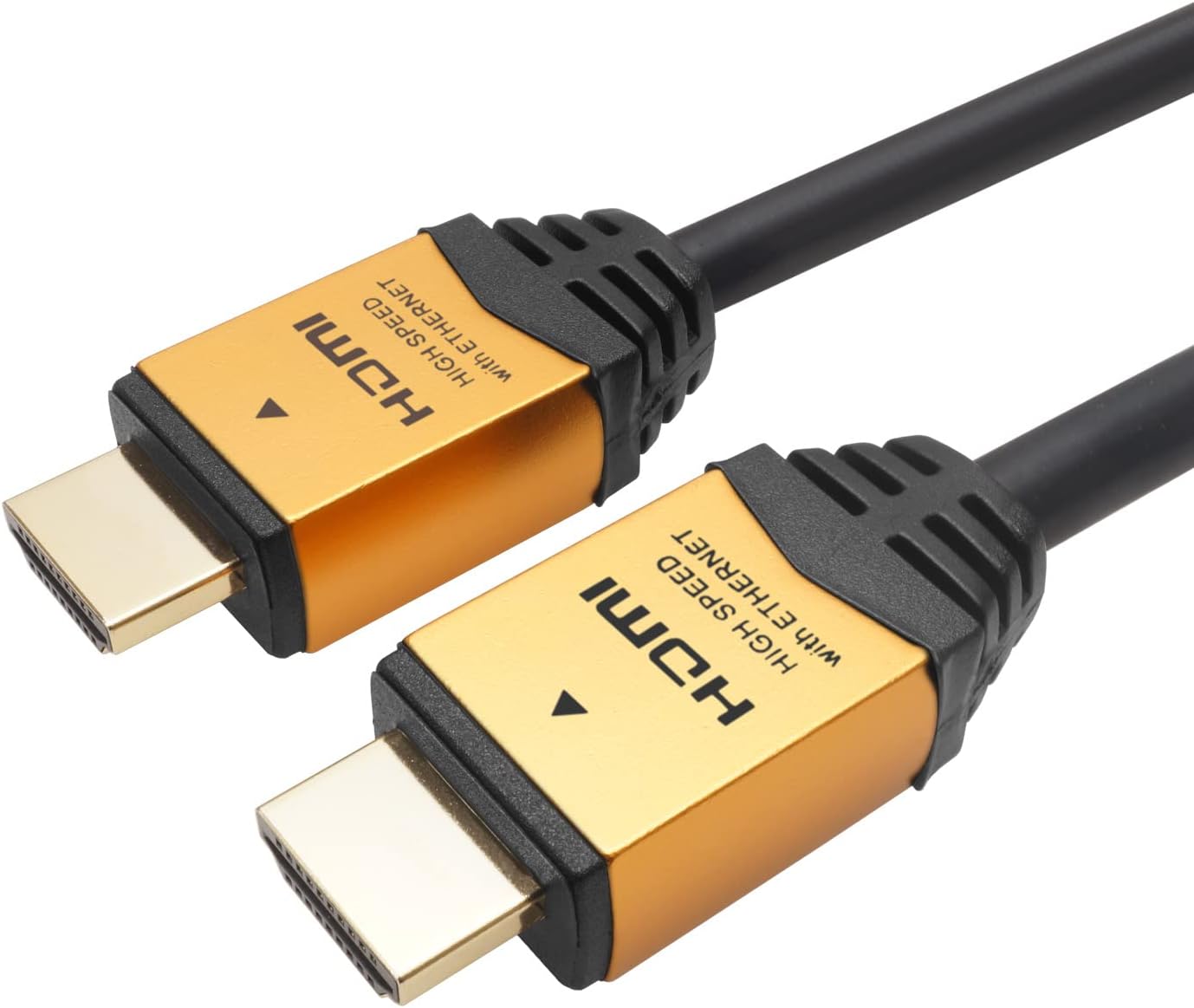 【中古】(未使用品)ホーリック HDMIケーブル 10m ゴールド HDM100-462GD