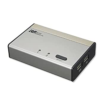 【中古】(未当て嵌める品)ラトックシステム マイコン自動小銃うつり変わり器 USB繋ぎ合わせるDVI/Audio相応う(2台用) REX-230UDA